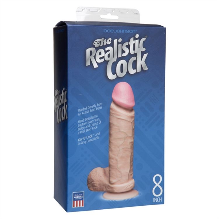 Image de THE REALISTIC COCK 8" FLESH