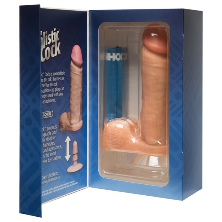 Image de THE REALISTIC COCK 8" FLESH