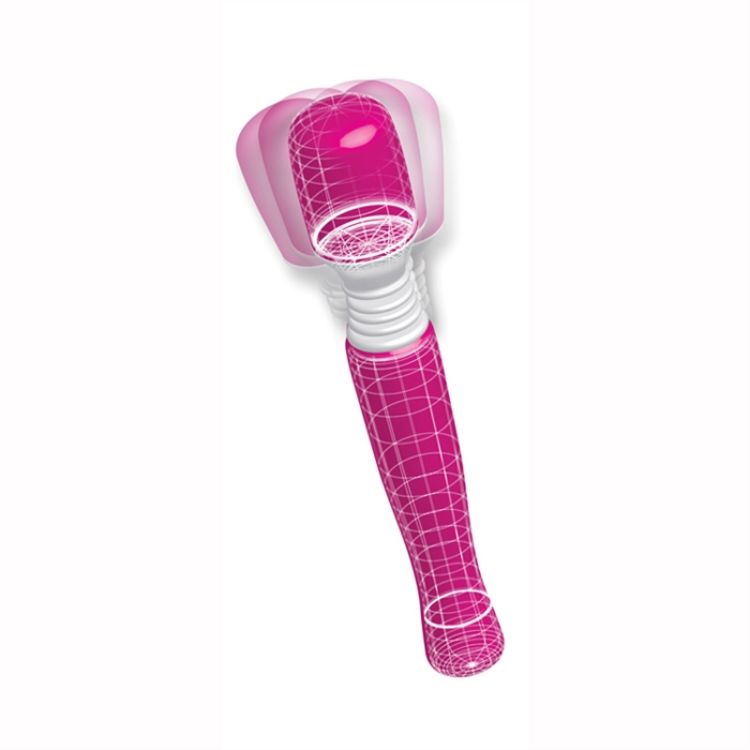 Image de MINI WANACHI WATERPROOF MASSAGER 8'' PINK