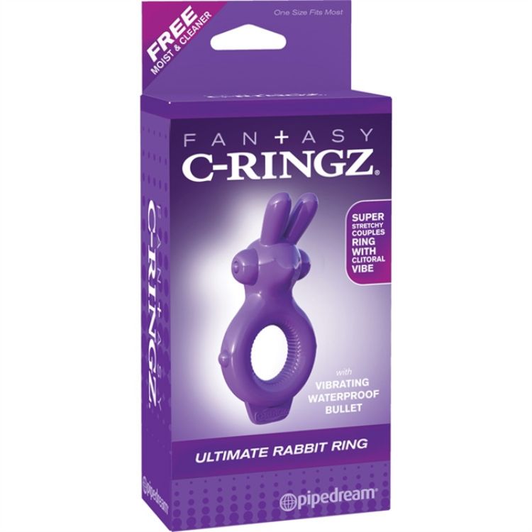 Image de C-RINGZ ULTIMATE RABBIT RING MAUVE