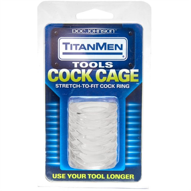 Image de TITANMEN TOOLS COCK CAGE CLAIRE