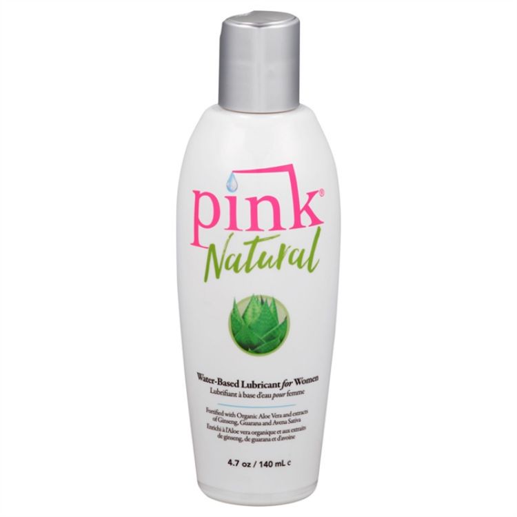 Image de PINK NATURAL WATER BASED LUBRIFIANT 4.7OZ