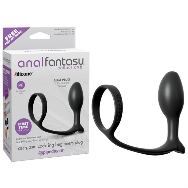 Image de ANAL FANTASY ASS-GASM COCK RING BEGINNERS PLUG