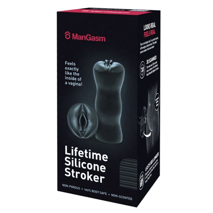 Image de LIFETIME SILICONE STROKER BLACK