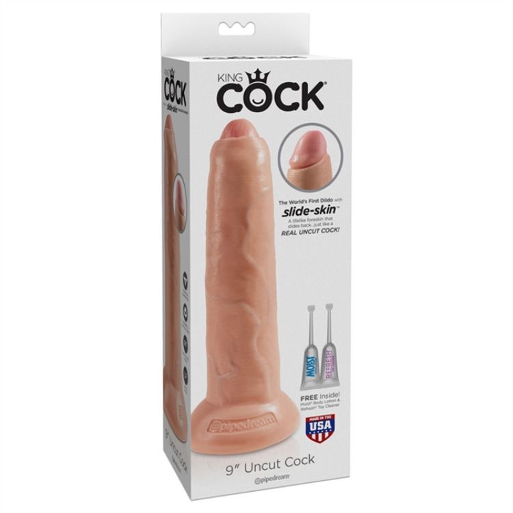 Image de King Cock 9" Uncut - Flesh