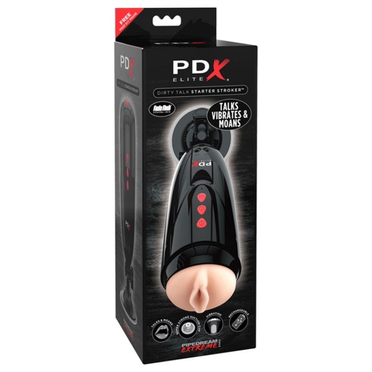 Image de PDX ELITE Dirty Talk Starter Stroker