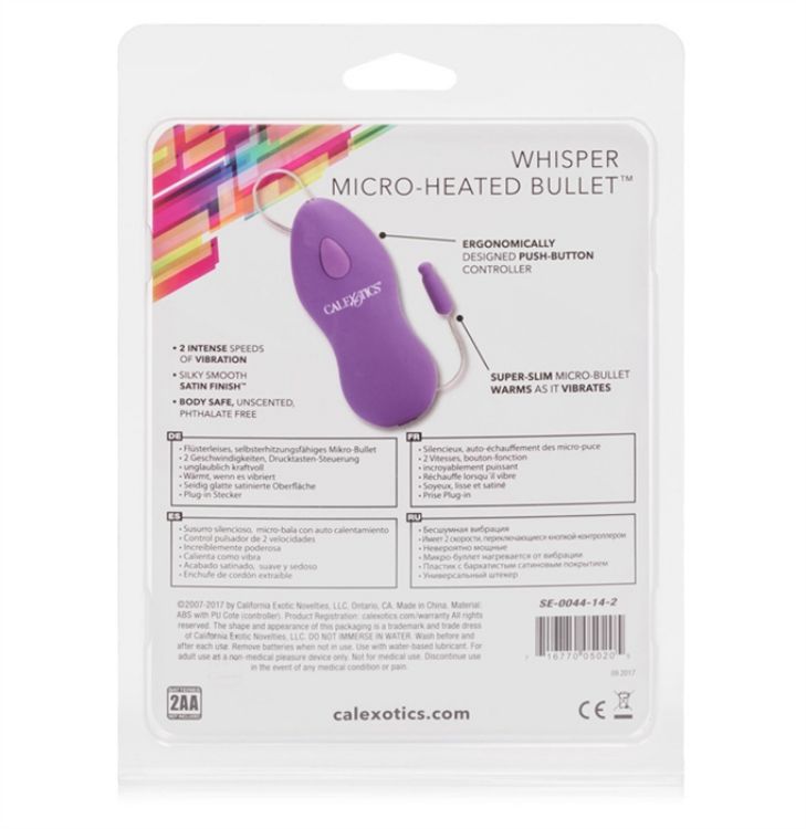 Image de Whisper Micro-Heated Bullet - Purple