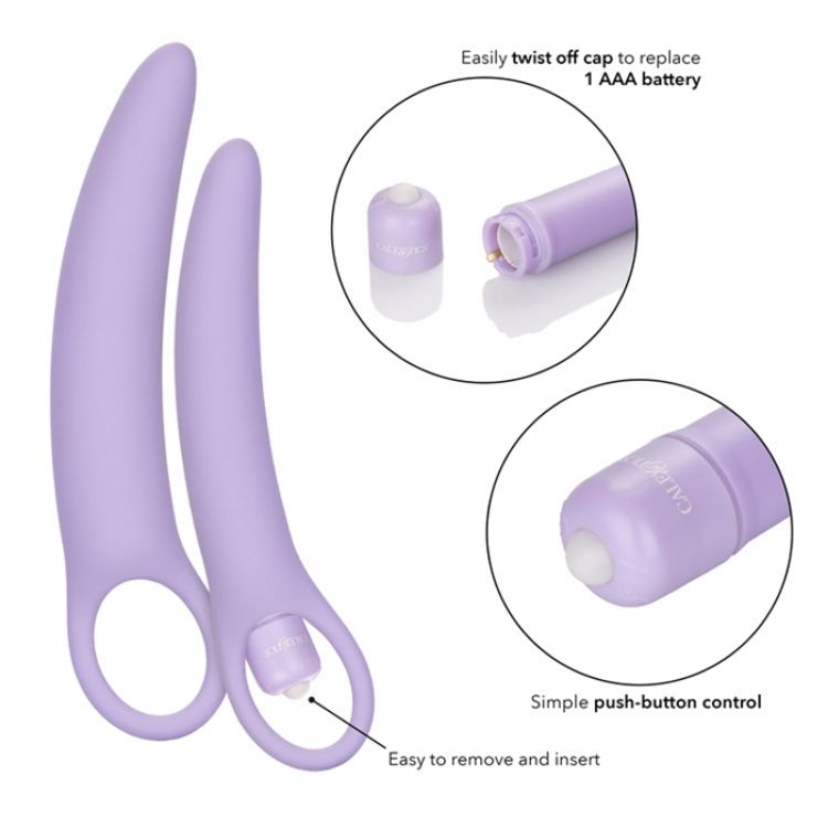 Image de Dr. Laura Berman Isabelle Set of 2 Vibrating Silic