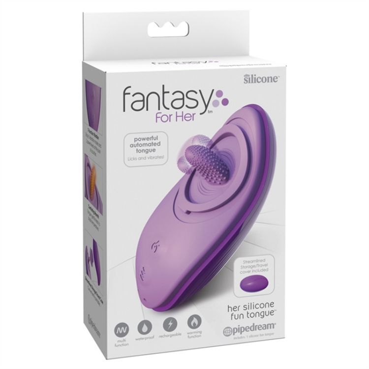 Image de Fantasy For Her - Her Silicone Fun Tongue