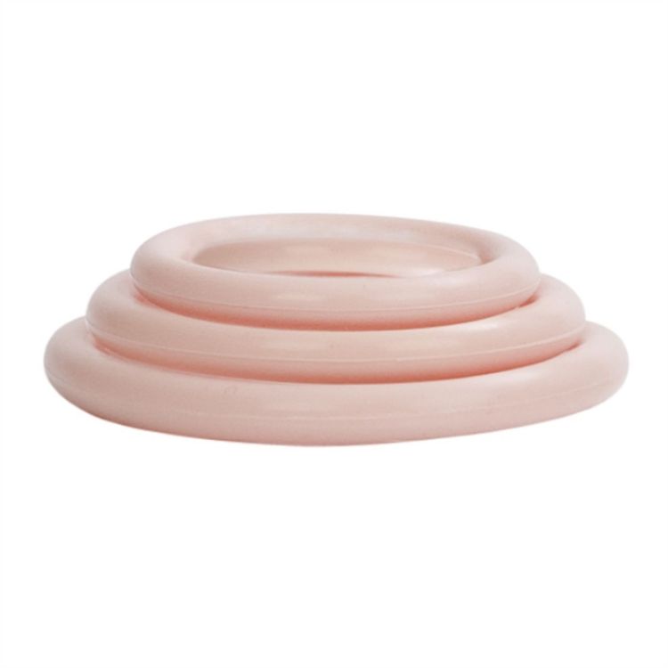 Image de Silicone Support Rings - Ivory