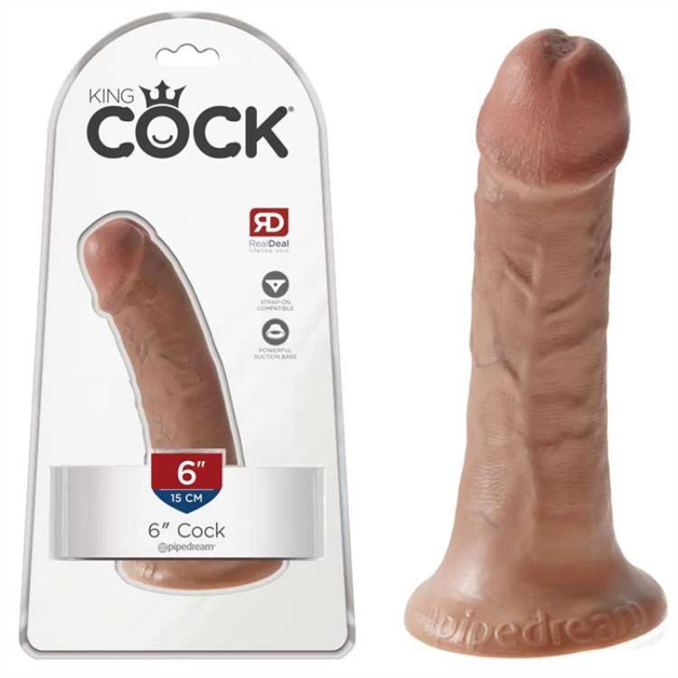 Image de King Cock 6 "Cock - Tan