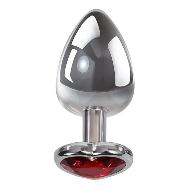 Image de SMALL RED HEART GEM ANAL PLUG