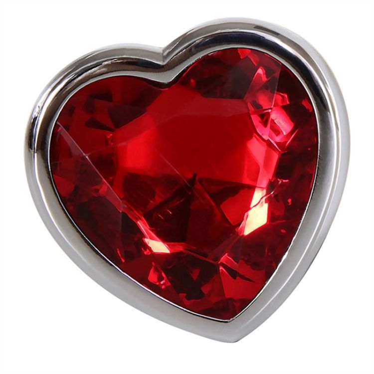 Image de SMALL RED HEART GEM ANAL PLUG