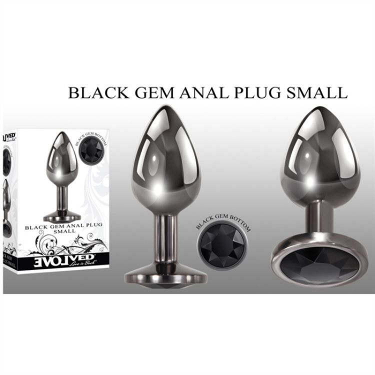 Image de Black Gem Anal Plug Small