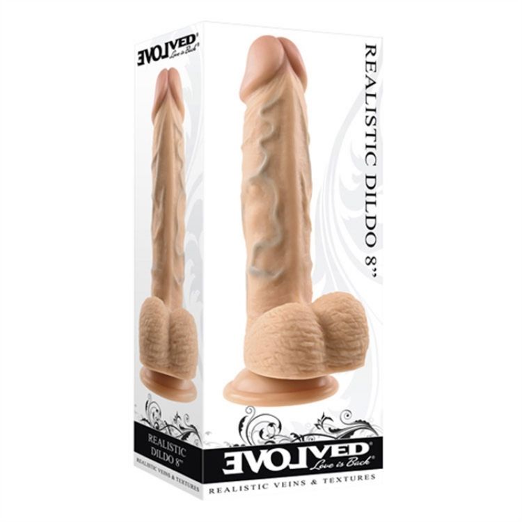 Image de Realistic Dildo 8" Light