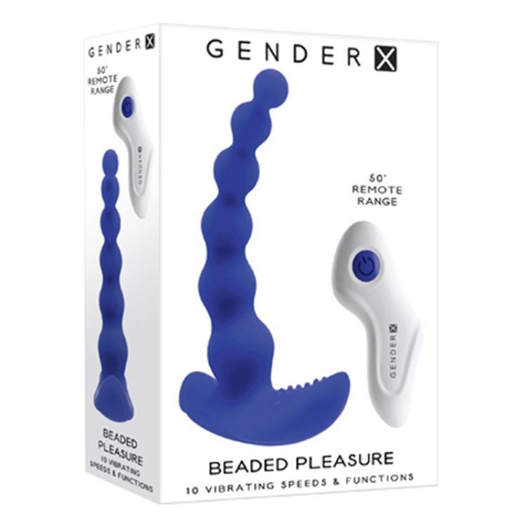 Image de Beades Pleasure - Silicone Rechargeable - Blue