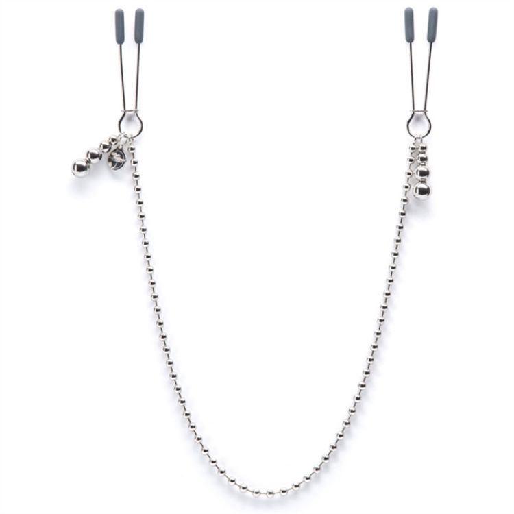 Image de FSD - At My Mercy Beaded Chain Nipple Clamps