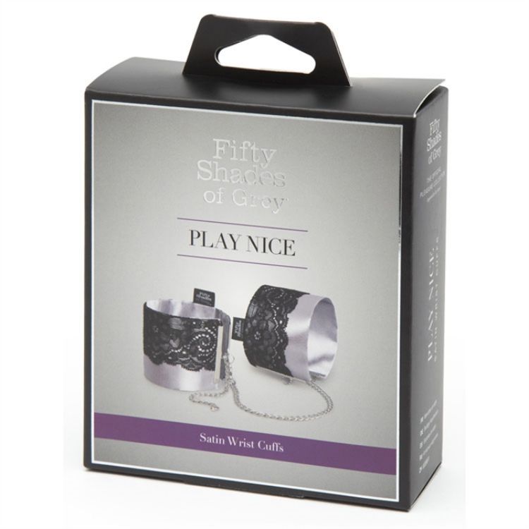 Image de FSOG - Play Nice Satin & Lace Wrist Cuffs