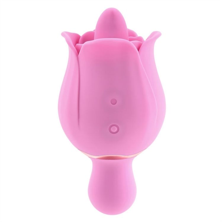 Image de Eve's Ravishing Clit Licking Rose - Silicone