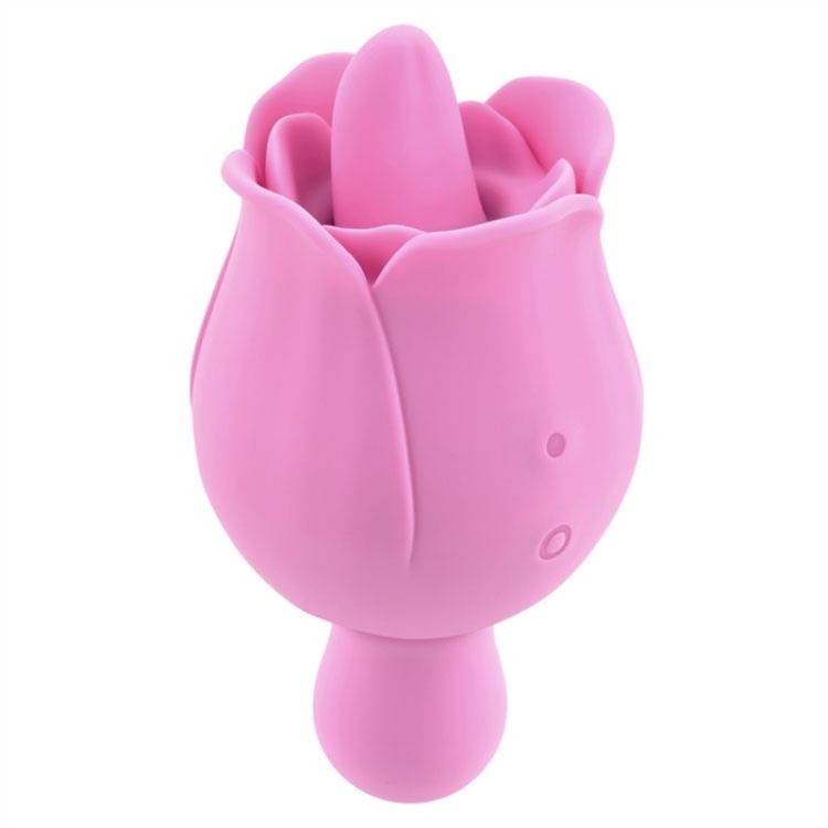 Image de Eve's Ravishing Clit Licking Rose - Silicone