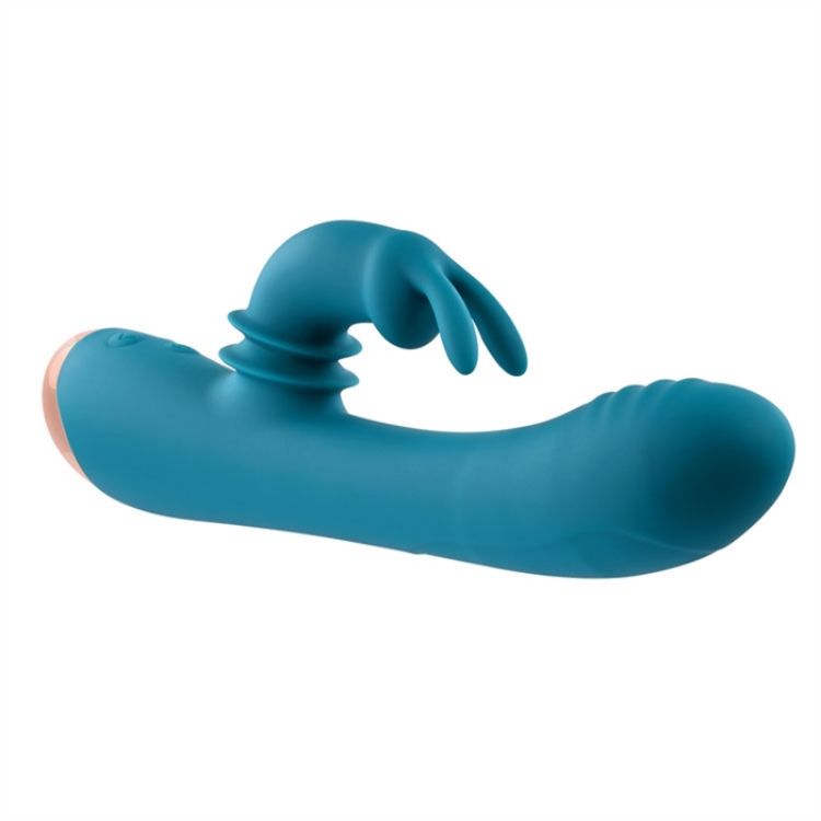 Image de Shimmy & Shake Velvet Rabbit - Silicone Teal