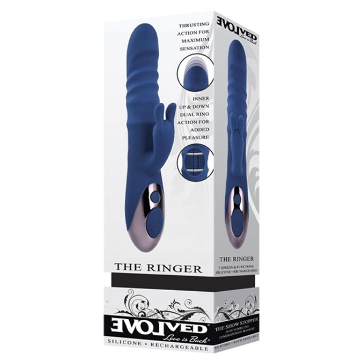 Image de The Ringer - Silicone Rechargeable - Blue