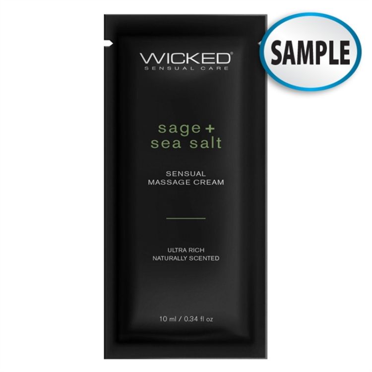 Image de Wicked Sage + Sea Salt Massage Cream packette