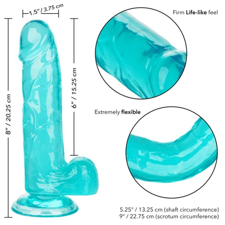 Image de Size Queen 6" / 15.25 cm - Blue