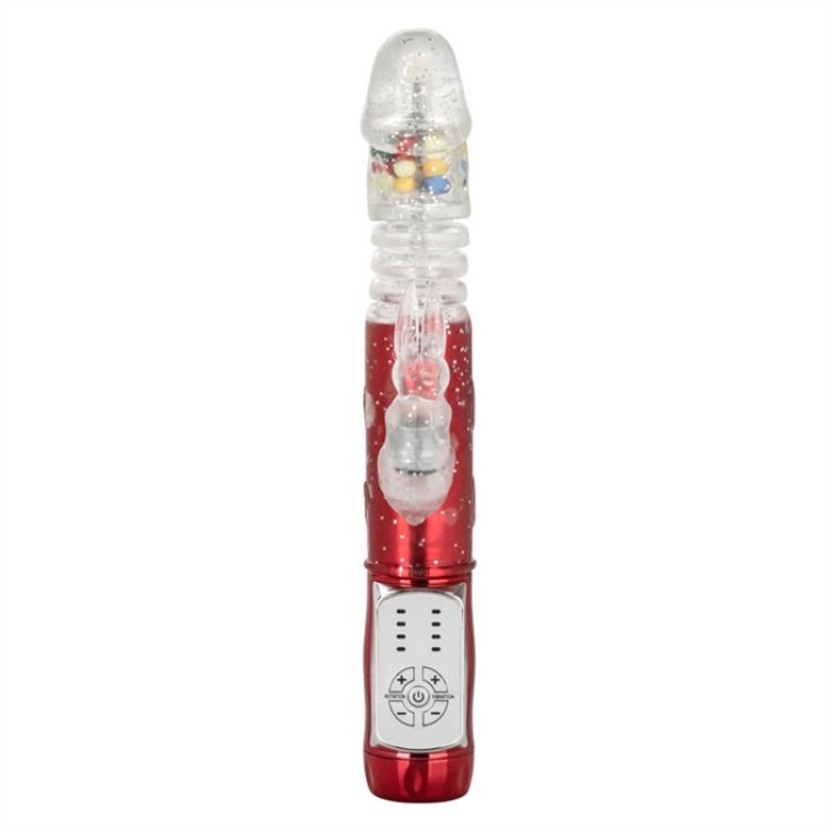 Image de Naughty Bits® CM Thrusting Jack Rabbit® Vibrator