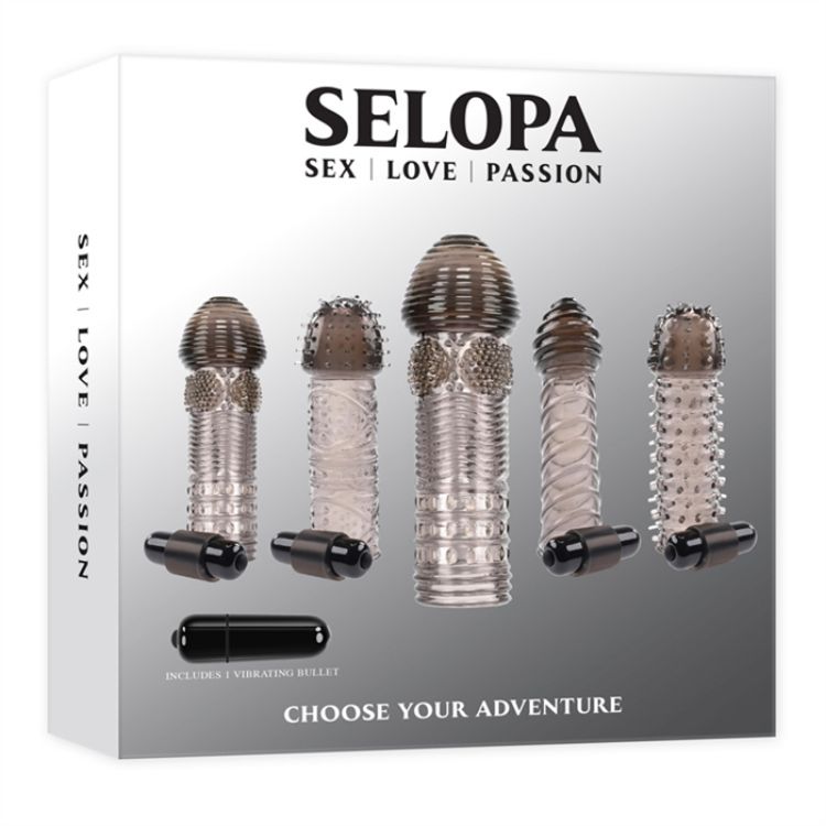 Image de Choose Your Adventure - Penis Sleeve Kit - Smoke