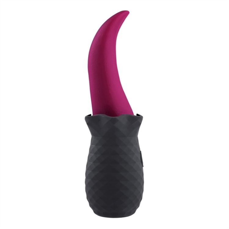 Image de Tongue Teaser - Silicone Rechargeable - Pink/Black