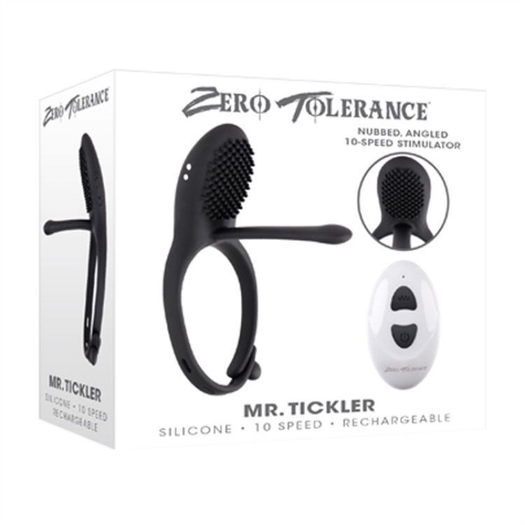 Image de Mr. Tickler - Silicone Rechargeable - Black