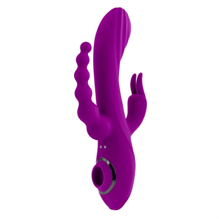 Image de Fourgasm - Silicone Rechargeable - Purple