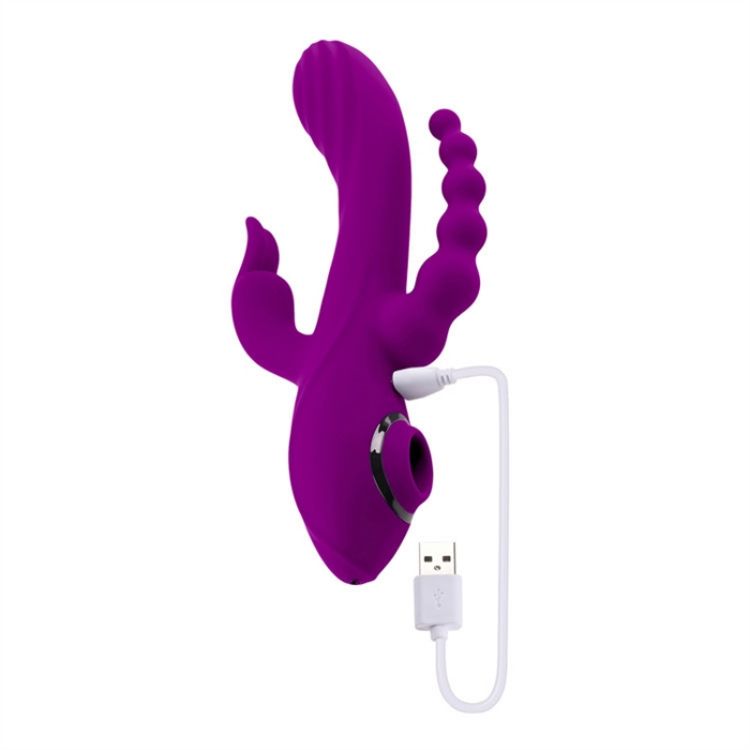 Image de Fourgasm - Silicone Rechargeable - Purple