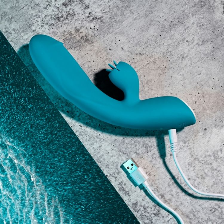 Image de Fierce Flicker - Silicone Rechargeable - Teal