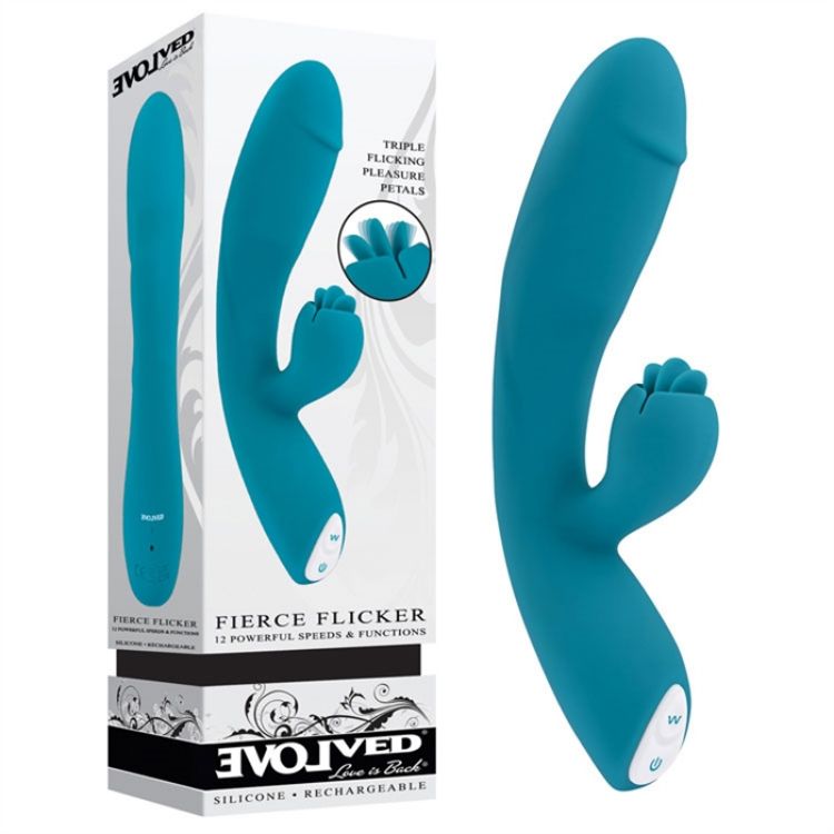 Image de Fierce Flicker - Silicone Rechargeable - Teal