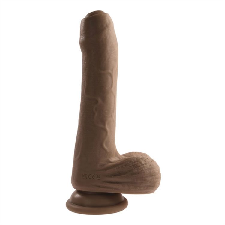 Image de Peek a Boo Vibrating Dildo - Dark