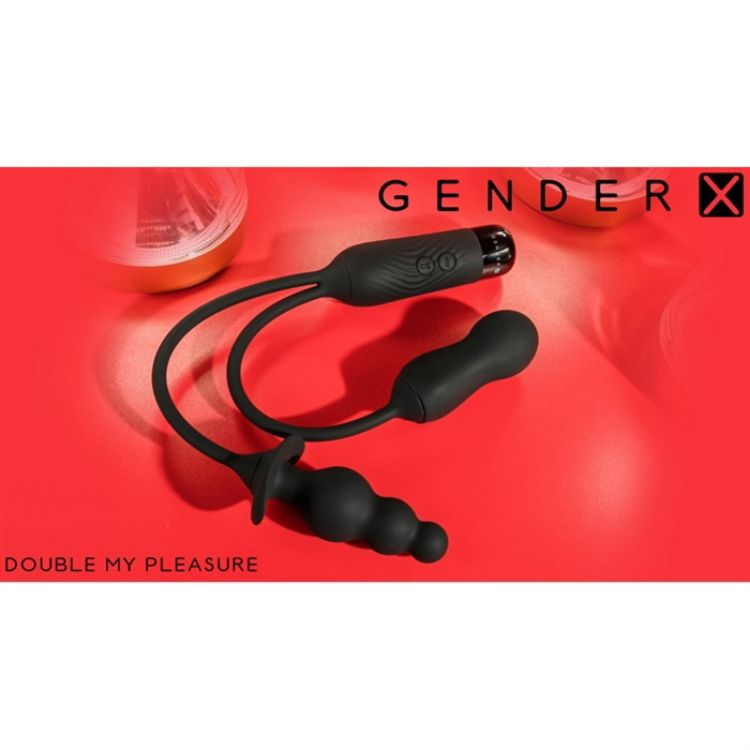 Image de Double My Pleasure - Silicone Rechargeable - Black