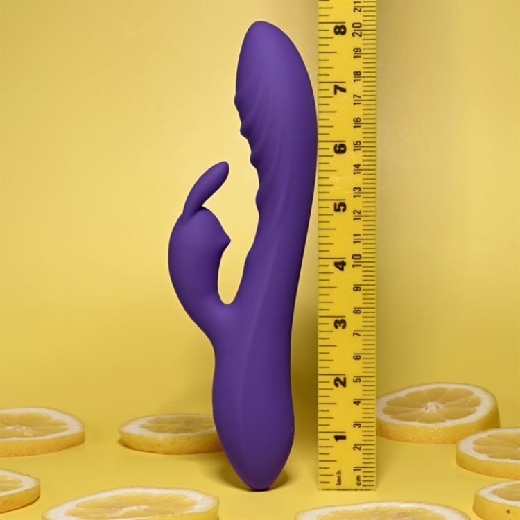 Image de Wavy Rabbit - Silicone Rechargeable - Purple