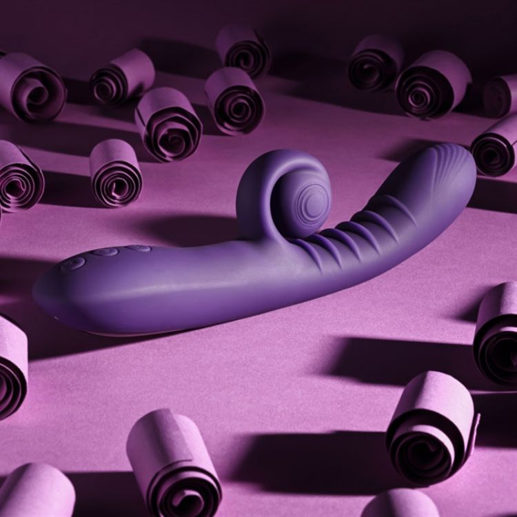 Image de Curlicue - Silicone Rechargeable