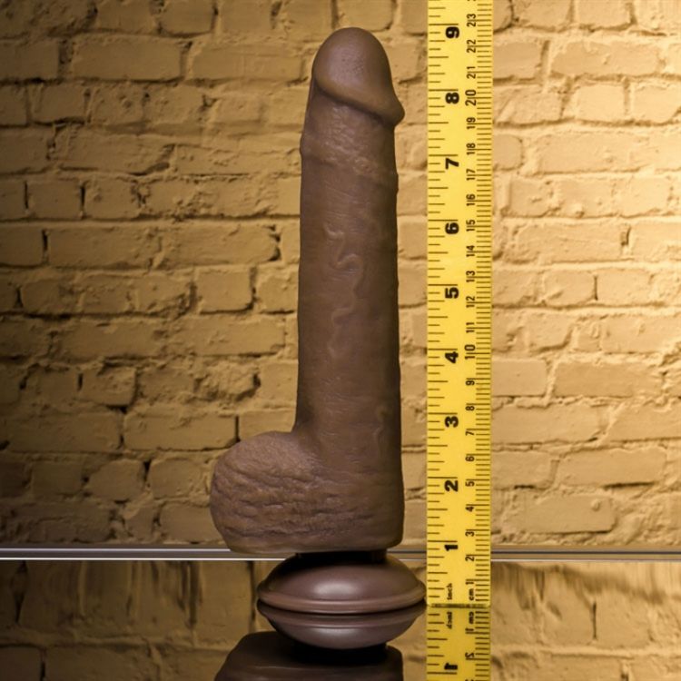 Image de 7" Natural Feel Flexskin - Dildo - Dark