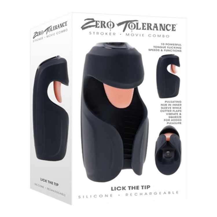 Image de Lick The Tip - Silicone Rechargeable - Black