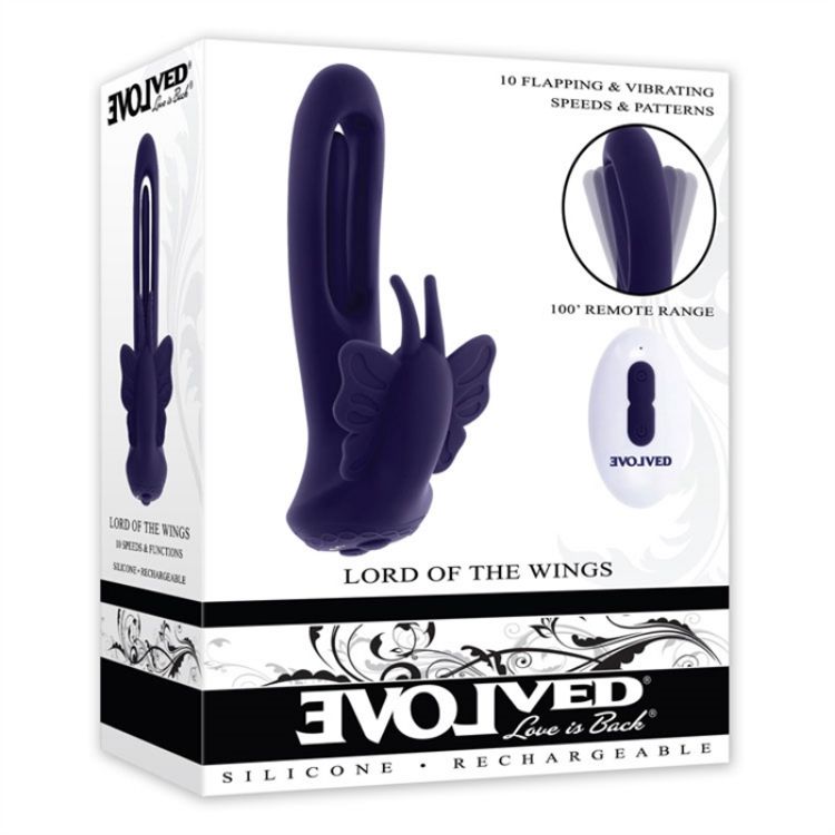 Image de Lord Of The Wings - Silicone Rechargeable - Purple