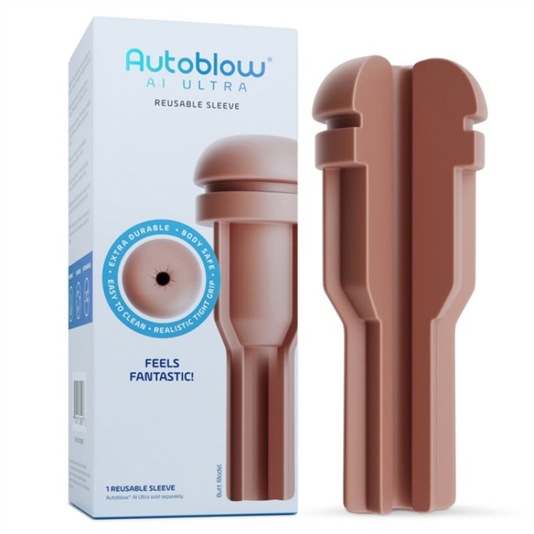 Image de Autoblow AI Ultra Anus Sleeve - Brown