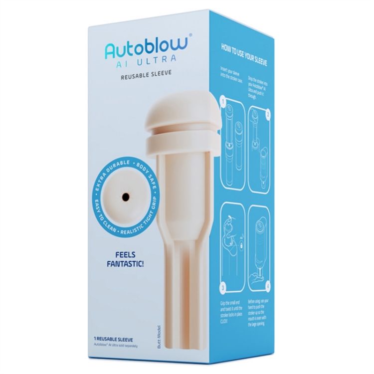 Image de Autoblow AI Ultra Anus Sleeve - Beige