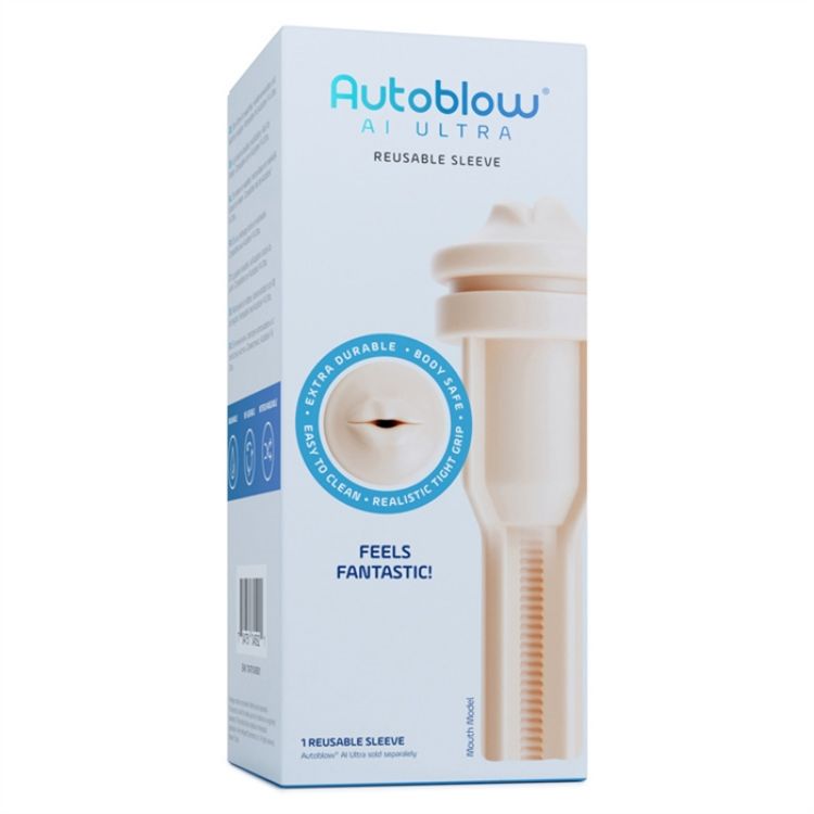 Image de Autoblow AI Ultra Mouth Sleeve - Beige