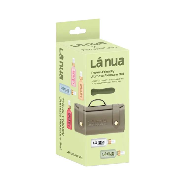 Image de La Nua Gift Bag 1 Ultra Bullet + 100Ml Mist Toy Cleaner + 100Ml Unflavored Water-Based Lube