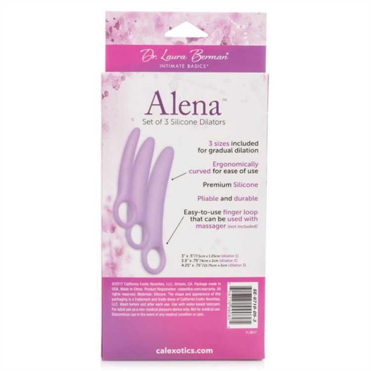 Image de Dr. Laura Berman Alena Set of 3 Silicone Dilator