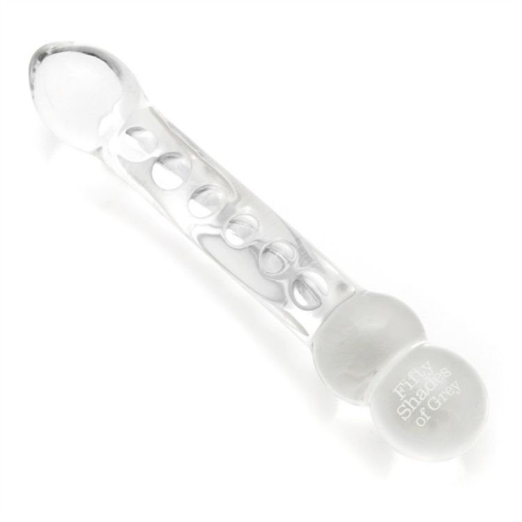 Image de FSOG - DRIVE ME CRAZY GLASS MASSAGE WAND - cadeau avec achat