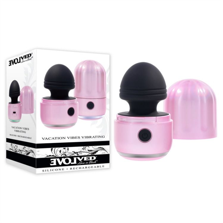 Image de Vacation Vibes - Vibrating - Pink/Black